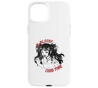 Vampire Goth Girl Retro Horror Manga Bloody Bites Dark Case for iPhone 15 Plus