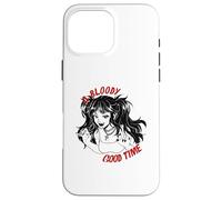 Vampire Goth Girl Retro Horror Manga Bloody Bites Dark Case for iPhone 16 Pro Max