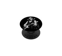 Vampire Guitarist Gothic Rock Music Halloween Design PopSockets Adhesive PopGrip