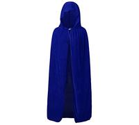 Vampire Hooded Cape, Adult, Unisex Cape with Hood, Wizard Cape with Mysterious Design, Gothic Gown Medieval Fancy Dress Uniform for Halloween Party Fancy Dress