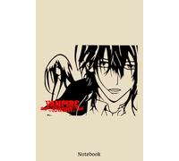 Vampire Knight Kanname Kurran Notebook: Journal, notebook, planner, organiser, bullet journal, sketchbook_ 6x9 inches, 120 dotted pages