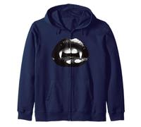 Vampire Lips Zip Hoodie