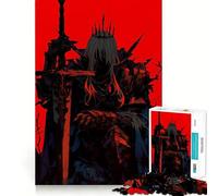 Vampire Lord Blood King Jigsaw Puzzles 1000 Pieces Focus Boost Fun Laser Cut for Flawless Fit Bonding Activity for Loved Ones (50x75cm)