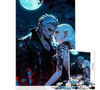 Vampire Love for Adults 1000 Piece Puzzle Train Logical Thinking And Problem-solving Relaxing Stress Free Enjoyment (38x52cm)