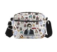 Vampire Merch Twilight Gift Horror Movie Inspired Edward Cullen Crossbody Bag for Movie Fans Robert Fans (Presence Cross2)