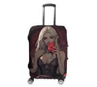 Vampire Pinup Suitcase Cover Travel Luggage Covers Protector Accessories for Women Men
