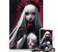 Vampire Queen 1000 Piece Jigsaw Puzzle Thought Challenge Cozy Relaxation Cut Precisely (38x26cm)