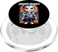 Vampire Spooky Season Halloween Jack-o-Lantern PopSockets PopGrip for MagSafe