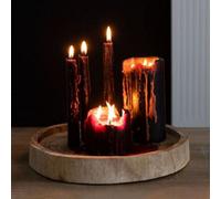 Vampire Tears Halloween Pillar Candle - 3 Wick