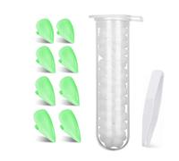 Vampire Teeth, 4 Pair Glow in The Dark Vampire Fangs Halloween Reusable Fake Teeth Dress up Costume Cosplay Accessory