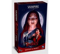 Renegade Game Studios | Vampire: The Masquerade Rivals - Justice & Mercy | Card Game | Ages 14+ | 2-4 Players | 30-70 Minutes Playing Time