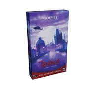 Vampire: The Masquerade Rivals Expandable Card Game The Heart of Europe Expansion 2-4 Players, Ages 14+, Playing Time 30-70 Minutes.