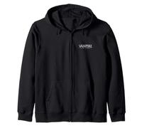 Vampire: The Masquerade Toreador Icon White Zip Hoodie