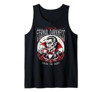 Vampire Toast Eternal Darkness Retro Vintage Gothic Horror Tank Top