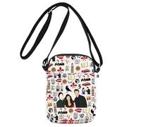 Vampire TV Show Crossbody Bag Salvatore Brothers Gifts Team Damon Gifts TVD Shoulder Bag TVD Merch (17 UK)