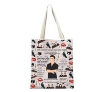 Vampire Tv Show Tote Bag Stefan Salvatore Brothers Tvd Merch Vampire Lover Handbag Shopping Bag (Cotton, I'VE BEEN 17 tote 2uk)