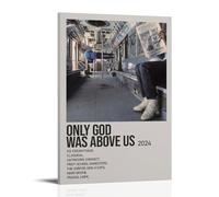 Vampire Weekend Only God Was Above Us Anti Splash Art Posters Living Room And Bedroom Hanging Paintings Suitable for Multiple Scenarios No Need for Punching Easy to Install Suitable for Gifts And Pers