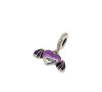 Vampire Winged Heart Dangle Charm - female - Pandora - Jewellery - Purple - ONE SIZE - Accessories ONE SIZE