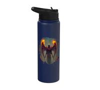 Vampire Zombie Soldiers the Undead Horror Stainless Steel Insulated Water Bottle
