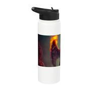 Vampire Zombie Soldiers the Undead Horror Stainless Steel Insulated Water Bottle