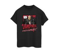 Vampires Everywhere Cotton Boyfriend T-Shirt The Lost Boys Black S