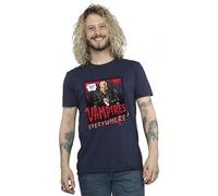 Vampires Everywhere Cotton T-Shirt The Lost Boys Navy 4XL