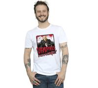 Vampires Everywhere Cotton T-Shirt The Lost Boys White 4XL