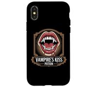 Vampire's Kiss Potion Gothic Fang Design Case for iPhone X/XS