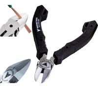 VAMPLIERS World's Best Pliers, Screw Extraction Mini Plier+Needle Nose+Long Nose & Mini Nippers ESD Safe for IT/iPhone/Mac & PC/Electronic Repair (4.75 Inch Mini Precision Nippers)