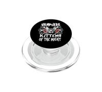 Vampurrs Kittens Of The Night Funny Kitten Cat Lovers PopSockets PopGrip for MagSafe