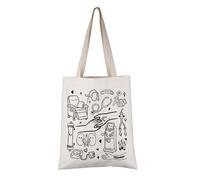 VAMSII Future Kidney Nursing Gift Nephrology Nurse Doodle Tote Bag Dialysis Nurse Doctor Handbag Dialysis Week Gift, Nephrology Nurse Doodle T