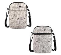 VAMSII Future X-Ray Tech Gift Radiology Doodles Crossbody Bag RAD Tech Travel Bag Radiology Graduation Gift, Radiology Doodles C