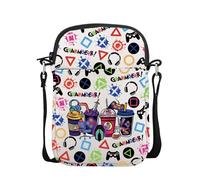 VAMSII Gamer Gifts Game Lovers Crossbody Bag Game Themed Gifts Game Winner Shoulder Bag Gaming Couples Gifts, Usgamercrossbody