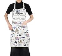 VAMSII Korea-Pop 17 Group Apron Music Album Inspired Gift Korea-Pop Group Merch Korean Band 17 Gift (USSevenApron)