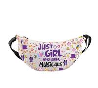 VAMSII Musical Inspired Gift Chocolate Factory Crossbody Bag Musical Fans Merch Musical Lover Gift The Chocolate Factory Gift, Usfactorybag