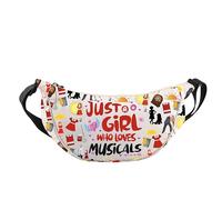 VAMSII Musical Theatre Lover Merchandise Orphans Fans Crossbody Bag Musical Theatre Lover Movies Fans Gift, Usorphansbag