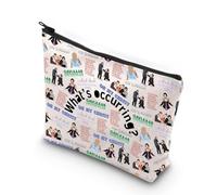 VAMSII Nessa Makeup Bag What's Occurring Tv Show Merch Gift Gavin And St Fans Gift, what's occurring, Makeup Bag