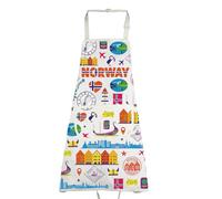 VAMSII Norway Trip Gift Norway Kitchen Chef Cooking Aprons Norwegian Lovers Gifts Scandinavian Gift Norway Souvenir, Norwayapron, 77cm x 68cm (30.3in x 26.7in)