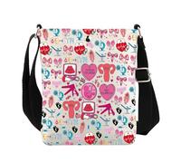 VAMSII OBGYN Nurse Appreciation Gifts Gynecologist Crossbody Bag Obstetrics Nurse Gifts Uterus Labor and Delivery Bag (USObgynCross)
