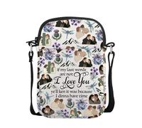 VAMSII Sassenach TV Show Inspired Gifts Dragonfly Scottish Thistle Crossbody Bag Jamie Fraser Fans Gift, Usoutlancrossbody