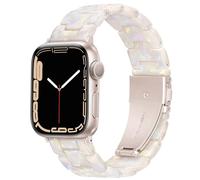 Vamyzji Compatible with Apple Watch Straps 49mm 46mm 45mm 44mm 42mm(S3/2/1), Light Resin Waterproof Adjust Sport iWatch Strap Women Men for Apple Watch Series 11 10 9 8 7 6 5 4 SE 3 2 1 Ultra 3 2 1