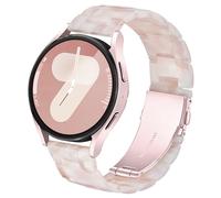 Vamyzji Compatible with Samsung Galaxy Watch 7 6 5 4 40mm 44mm, FE 40mm, 5 Pro, 6 Classic 43 47mm, Light Resin Strap for Samsung Watch 4 Classic Active 2