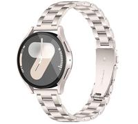 Vamyzji Compatible with Samsung Galaxy Watch 7/6/5/4 40mm 44mm, FE 40mm, 5 Pro, Galaxy Watch 6 Classic 43/47mm Strap,Slim Elegant Metal Strap for Samsung 4 Classic/Active 2,Women Men