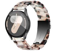 Vamyzji Compatible with Samsung Galaxy Watch 7/6/5/4 40mm 44mm, FE 40mm, Galaxy Watch 5 Pro, 6 Classic 43/47mm Strap, Light Resin Strap for 4 Classic/Active 2