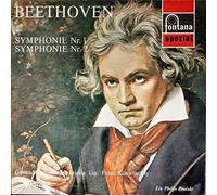 van Beethoven, Ludwig - Ludwig van Beethoven - Gewandhausorchester Leipzig , Franz Konwitschny - Symphonie Nr. 1 Und Nr. 2 - Fontana - 200 100 WGL