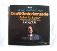 van Beethoven Ludwig und Sir Georg Solti - 26010-9 VLADIMIR ASHKENAZY Beethoven 5 Piano Concertos Solti 4LP box