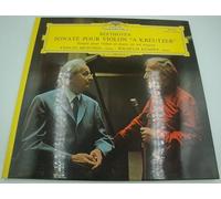 Van Beethoven Ludwig Wilhelm Kempff und Yehudi Menuhin - Deutsche Grammophon 2530 135 - Beethoven - Sonate pour violon et piano en sol majeur "A Kreutzer" - Yehudi Menuhin, Wilhelm Kempff - Très belle pochette ouvrante - Disque Vinyle LP 33 tours (et non CD)