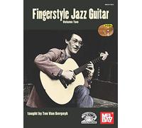 Van Bergeyk Ton Fingerstyle Jazz Guitar Volume 2 Guitar Book/3CD