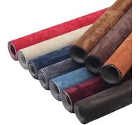 Van Carpet Lining,Headliner Fabric Self Adhesive Suede Fabric Sticky Leather Cloth Patch Sticker For DIY Sofa Table Chair Bag Shoes Bed Automotive Interio(Black,30x300cm)