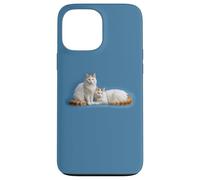Van Cats from Turkey. Two eye colors! Sacred. Case for iPhone 13 Pro Max